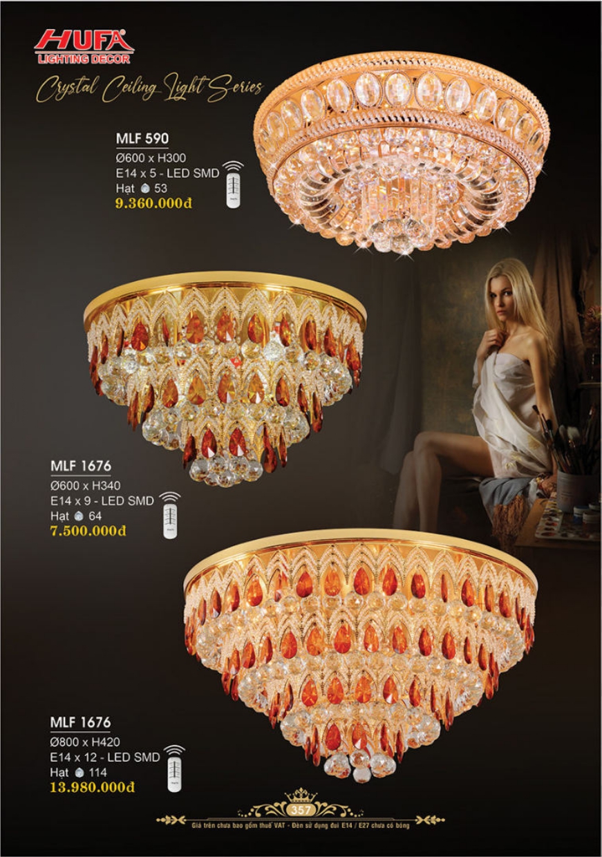 Bảng giá đèn trang trí HUFA